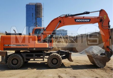 Ремонт колесных экскаваторов Doosan